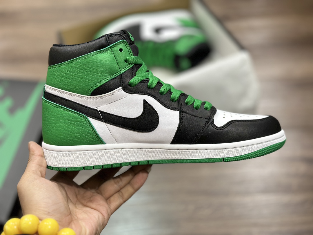 400 Air Jordan 1 AJ1 high “凯尔特人”黑绿脚趾 DZ5485-031
