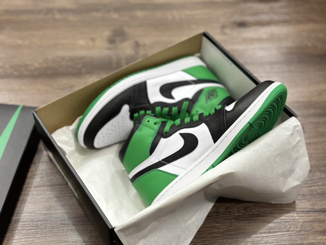400 Air Jordan 1 AJ1 high “凯尔特人”黑绿脚趾 DZ5485-031