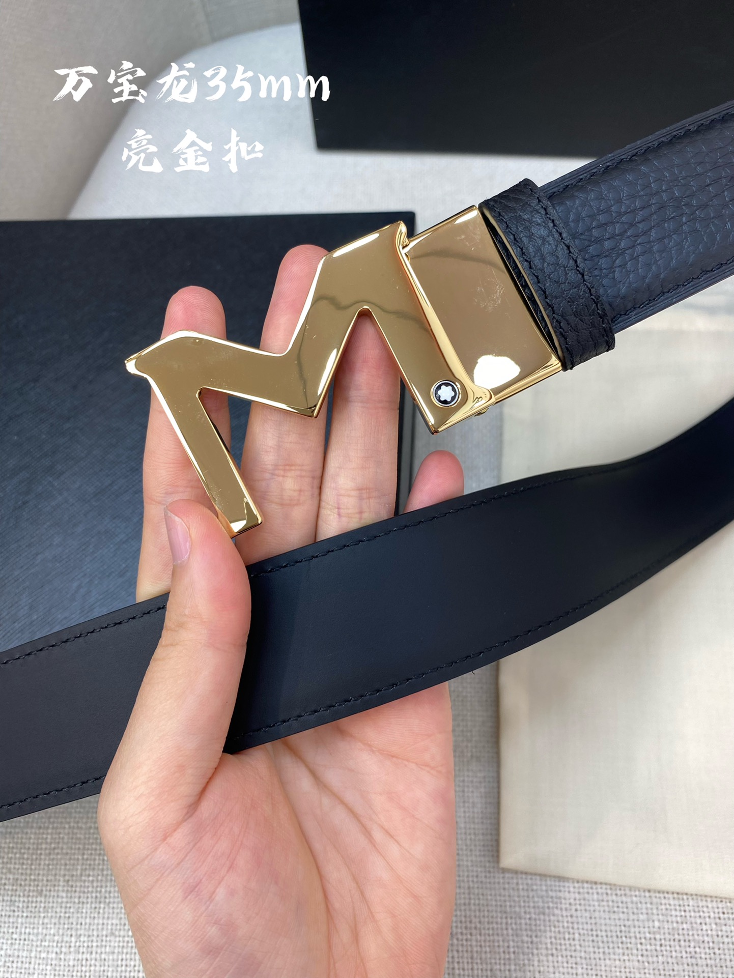 Montblanc万宝龙宽3.5cm
