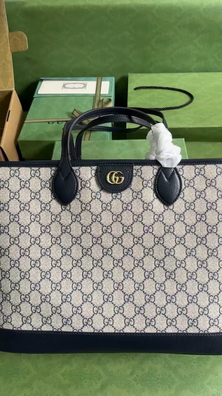 High Quality 1:1 Replica
 Gucci Tote Bags Blue