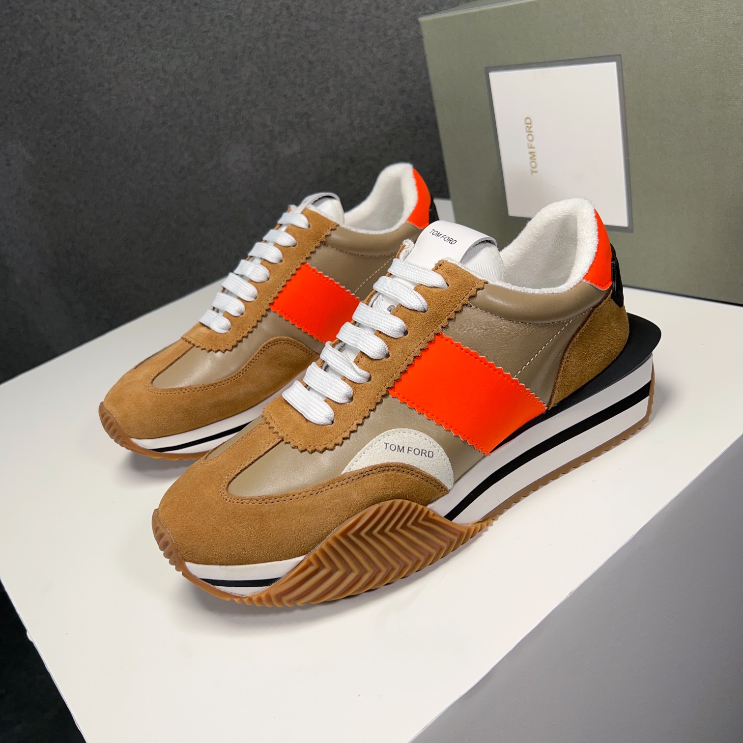 Tom Ford Men's Ecological Sneakers - Classic Style and Vibrant Design 2 a1680613934189 1856