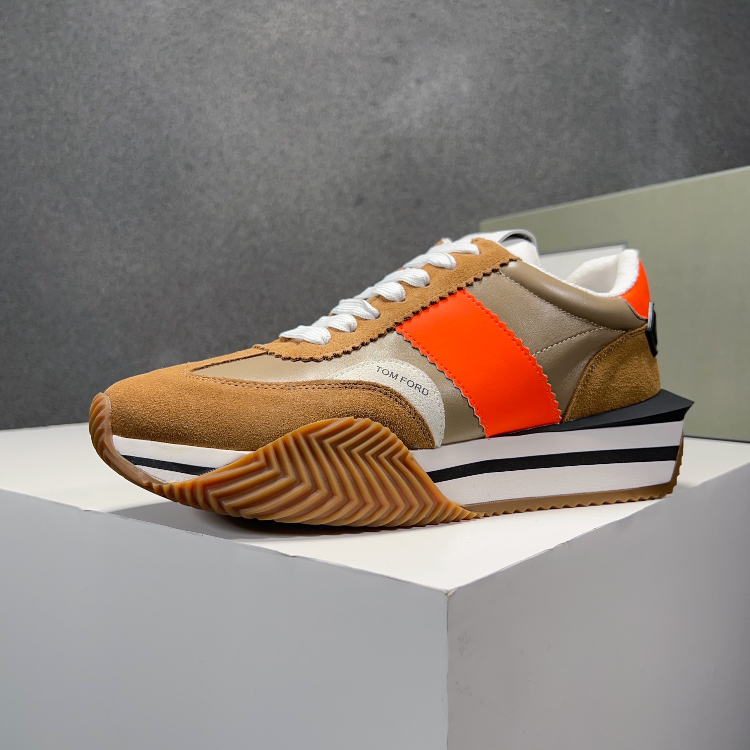 Tom Ford Men's Ecological Sneakers - Classic Style and Vibrant Design 5 a1680613934796 7758
