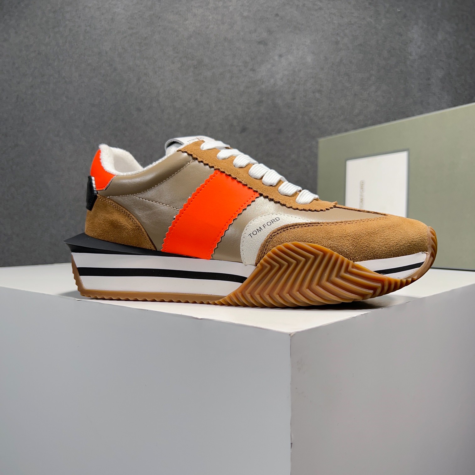 Tom Ford Men's Ecological Sneakers - Classic Style and Vibrant Design 7 a1680613934977 5106