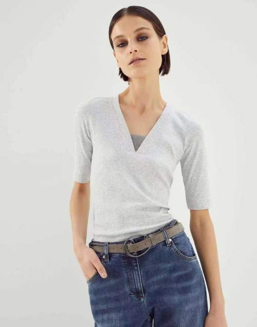 Brunello Cucinelli Suede Belt with Beaded Detail | Italian Craftsmanship 1 Brunello Cucinelli Suede Belt with Beaded Detail | Italian Craftsmanship