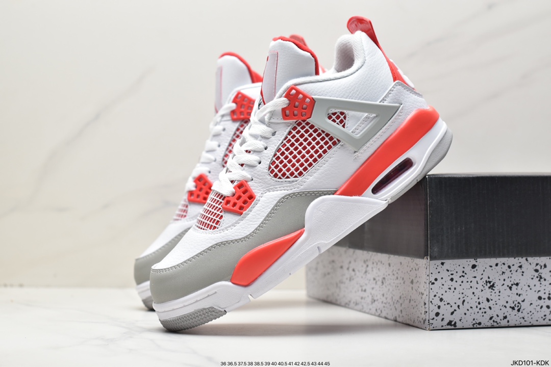 160 乔丹Air Jordan 4 Retro “Motorsport Away”AJ4代中帮复古实战 DR5414-060