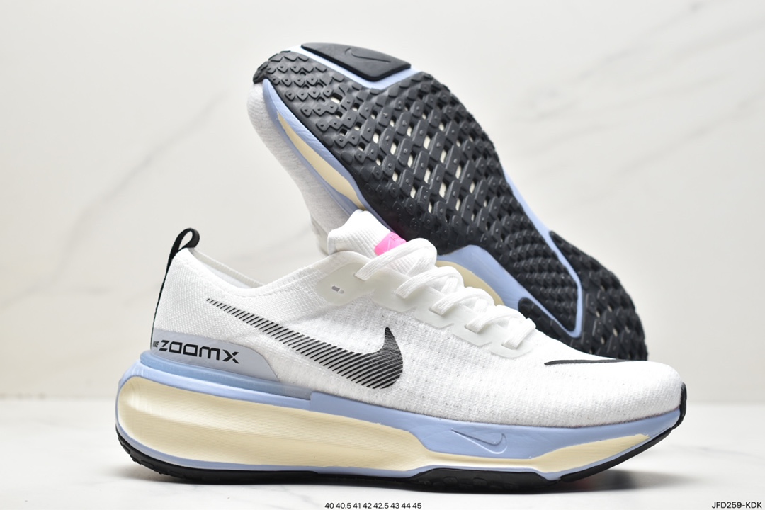 耐克Nike ZoomX Invincible Run Flyknit 3”Peacock Blue/Orange”慢跑鞋 DR2615-100