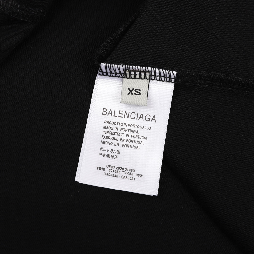 160 Balenciaga/巴黎世家 丘比特刺绣圆领短袖