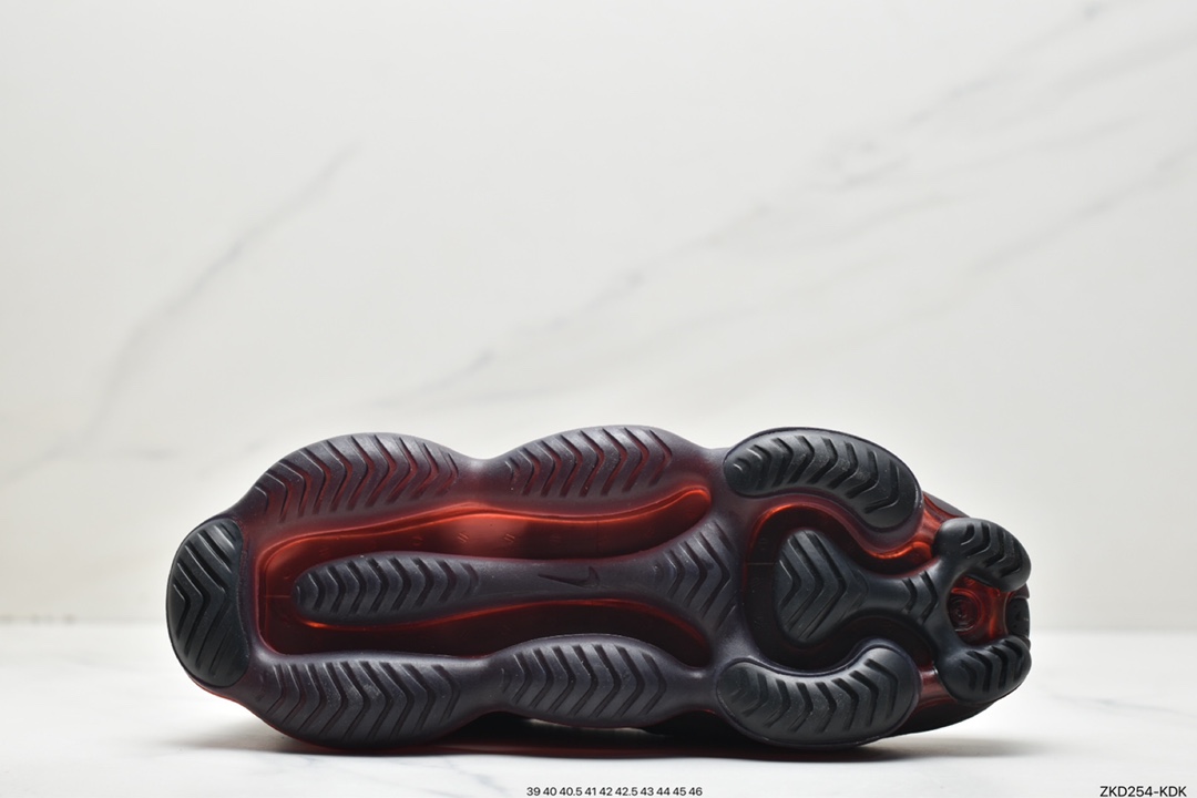 气垫 W Nike Vapor Max 黑红 蒸汽大气垫慢跑鞋DJ4701-004