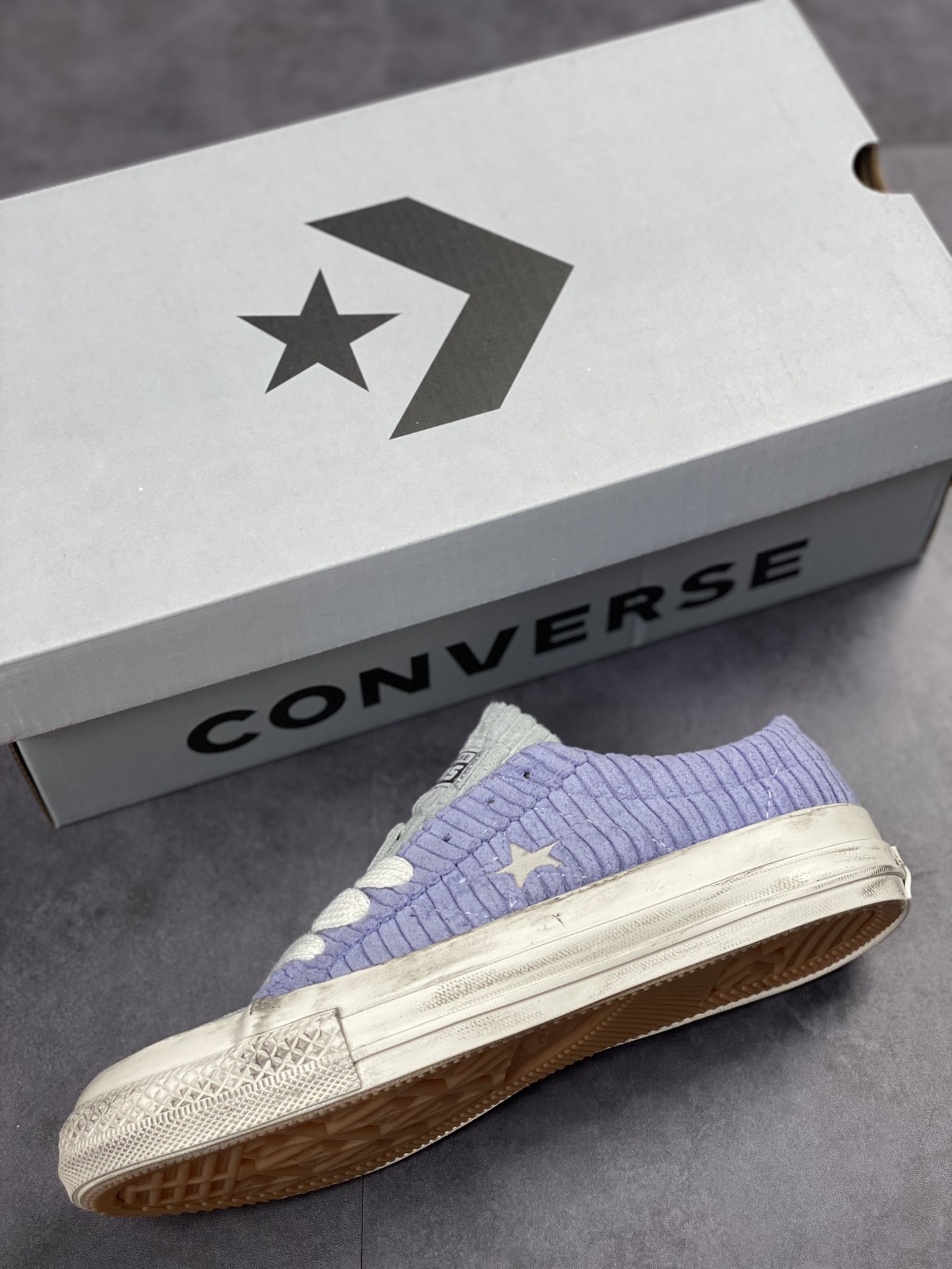 Converse One Star Pro OX One Star Retro Corduroy Do Old Low Top Casual Shoes A03754C