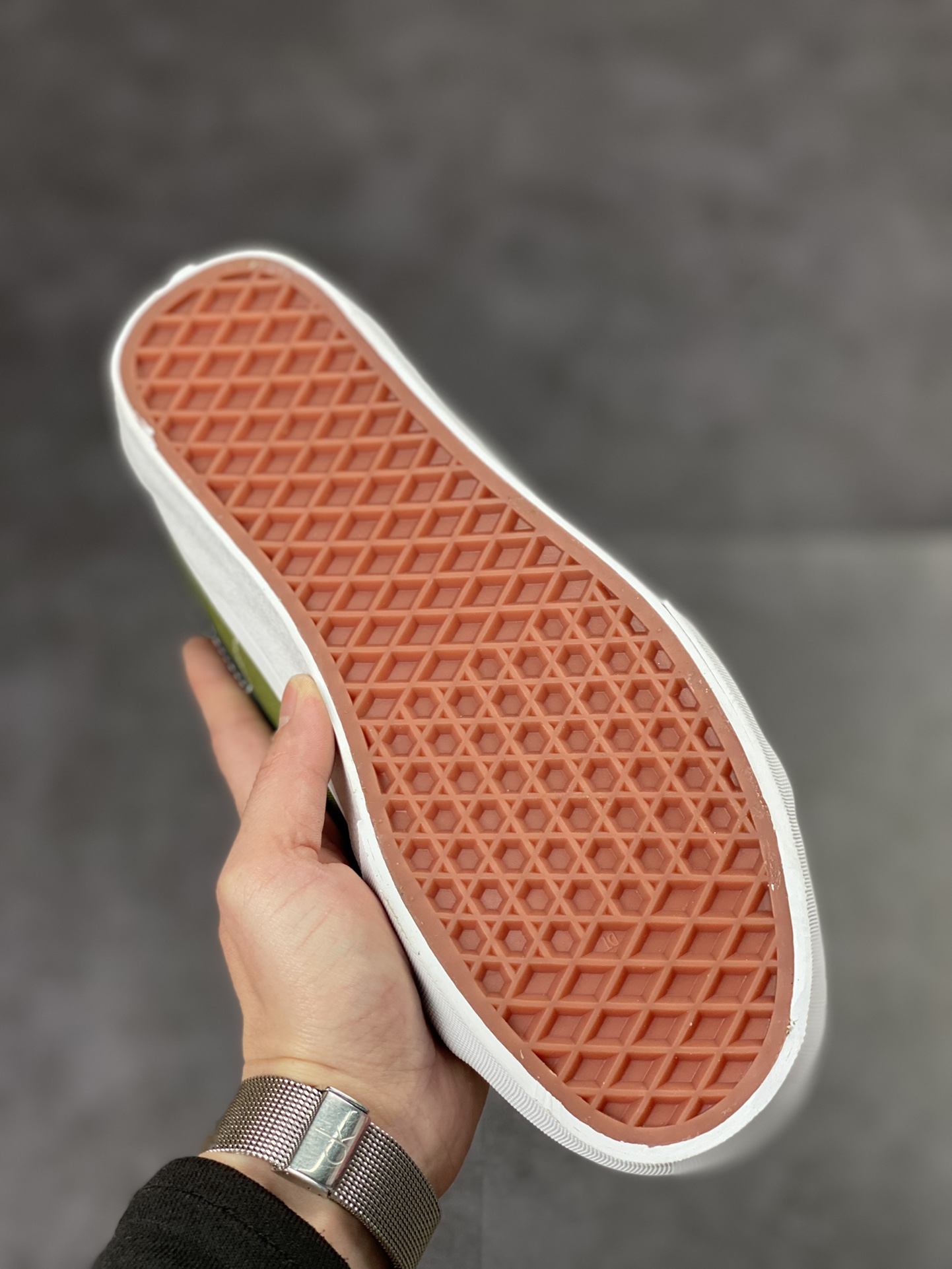 140 Vans Sk8 Mid 万斯中帮系列牛油果绿黑条休闲板鞋