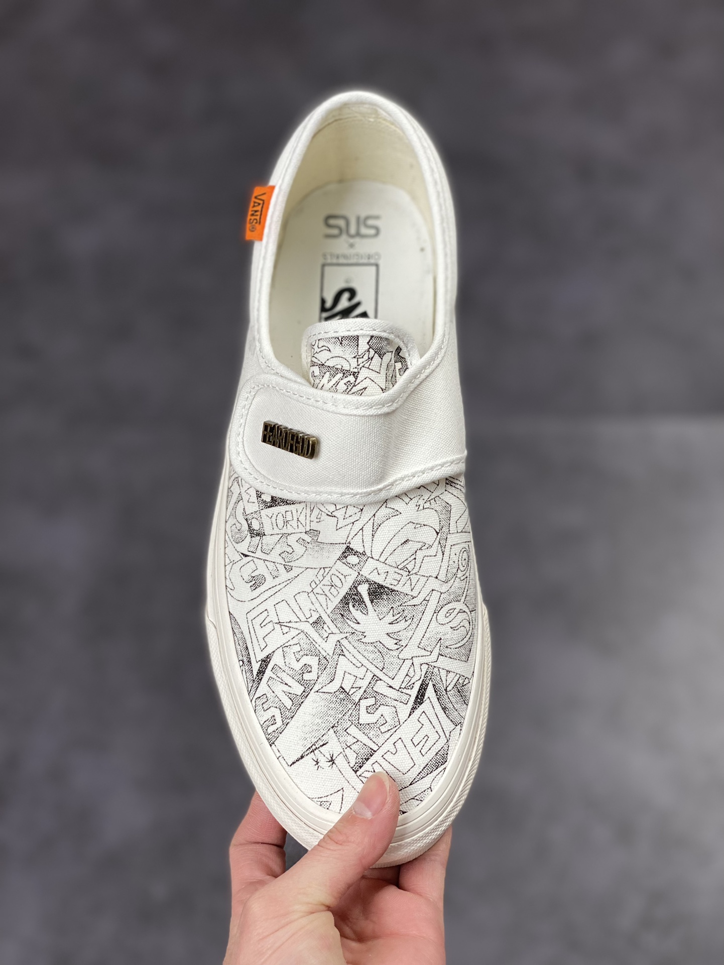 150 Fear of Fog x Vans Slip-On 47 V DX  FOG高街黑白懒人魔术贴SNS