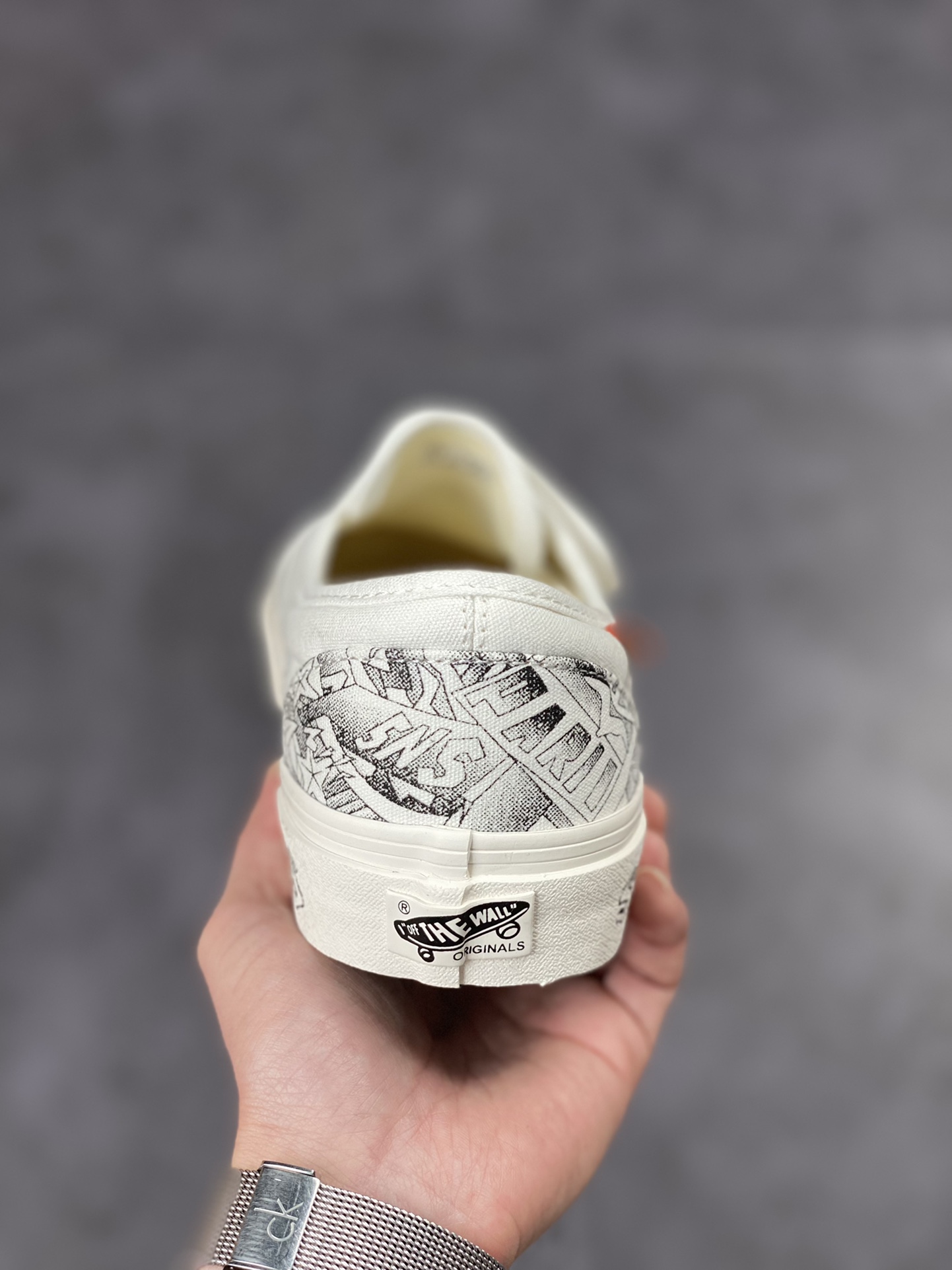 150 Fear of Fog x Vans Slip-On 47 V DX  FOG高街黑白懒人魔术贴SNS