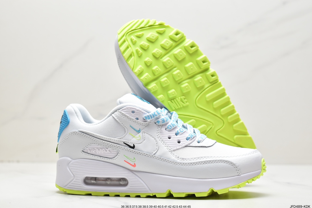 170 耐克Nike Air Max 90 经典复古小气垫缓震跑鞋DK7069-100