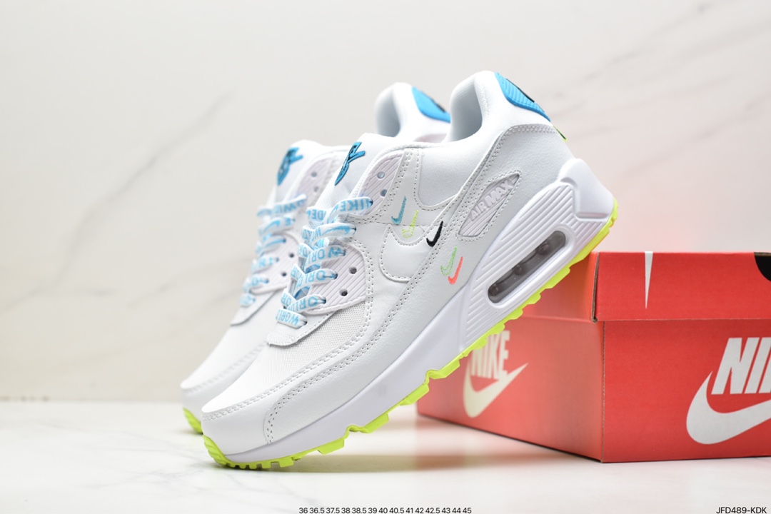 170 耐克Nike Air Max 90 经典复古小气垫缓震跑鞋DK7069-100