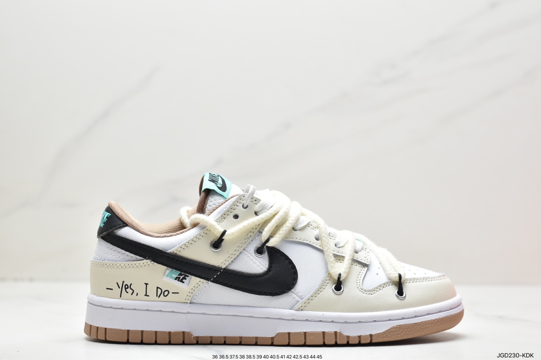 180 ，耐克Nike SB Dunk Low”Milk White/Pink/Smile”扣篮系列低帮板鞋 CW1590-020