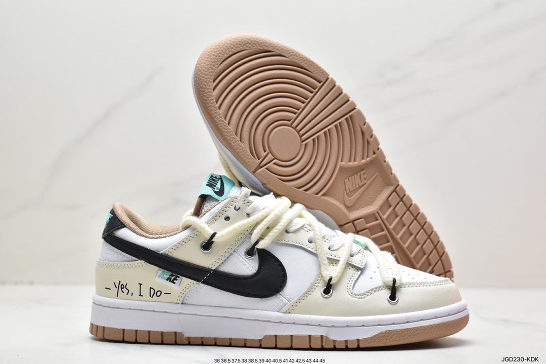 180 ，耐克Nike SB Dunk Low”Milk White/Pink/Smile”扣篮系列低帮板鞋 CW1590-020