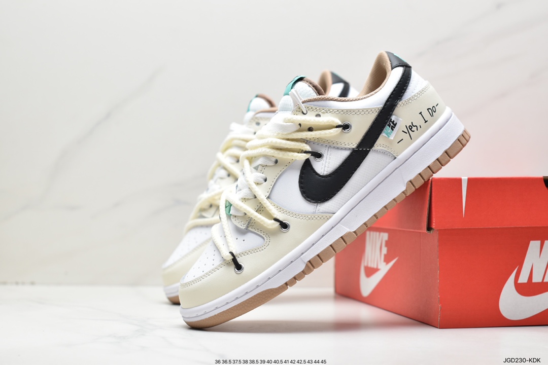 180 ，耐克Nike SB Dunk Low”Milk White/Pink/Smile”扣篮系列低帮板鞋 CW1590-020