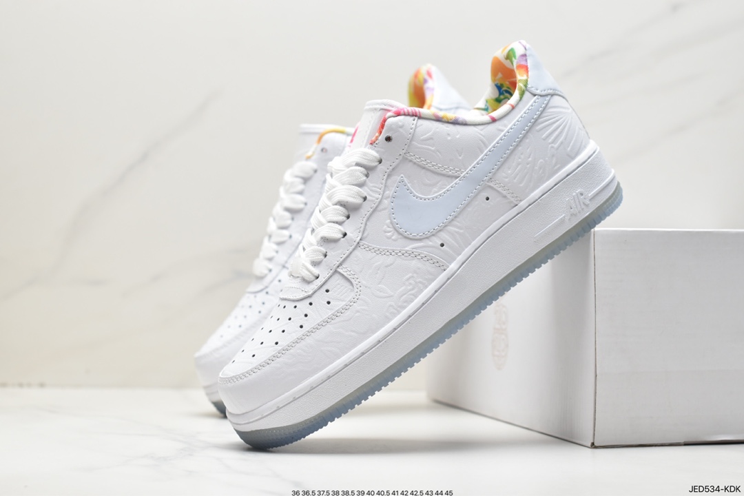 Nike Air Force 1 Low Air Force One Low-top Versatile Casual Sports Shoes CU8870-117