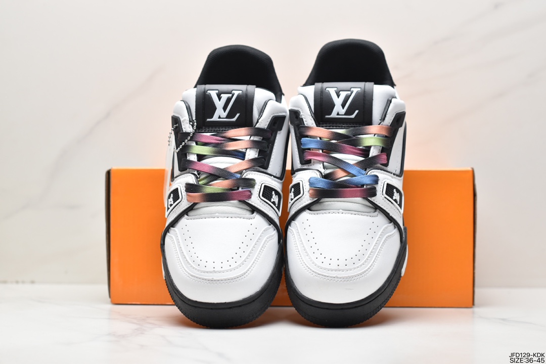 New LV Louis Vuitton Louis Vuitton Trainer Sneaker Low casual sports culture all-match sneakers