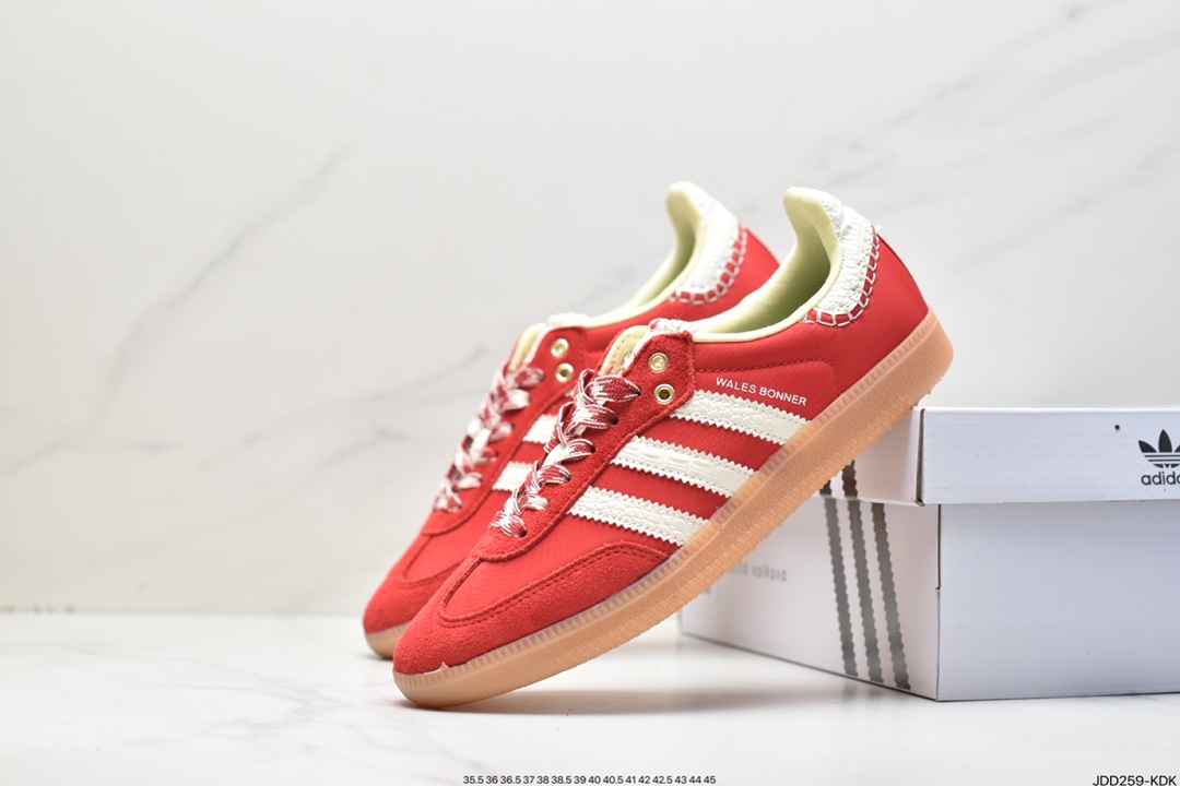 Adidas Originals Samba Vegan OG Samba series gentleman moral training board shoes HQ7036