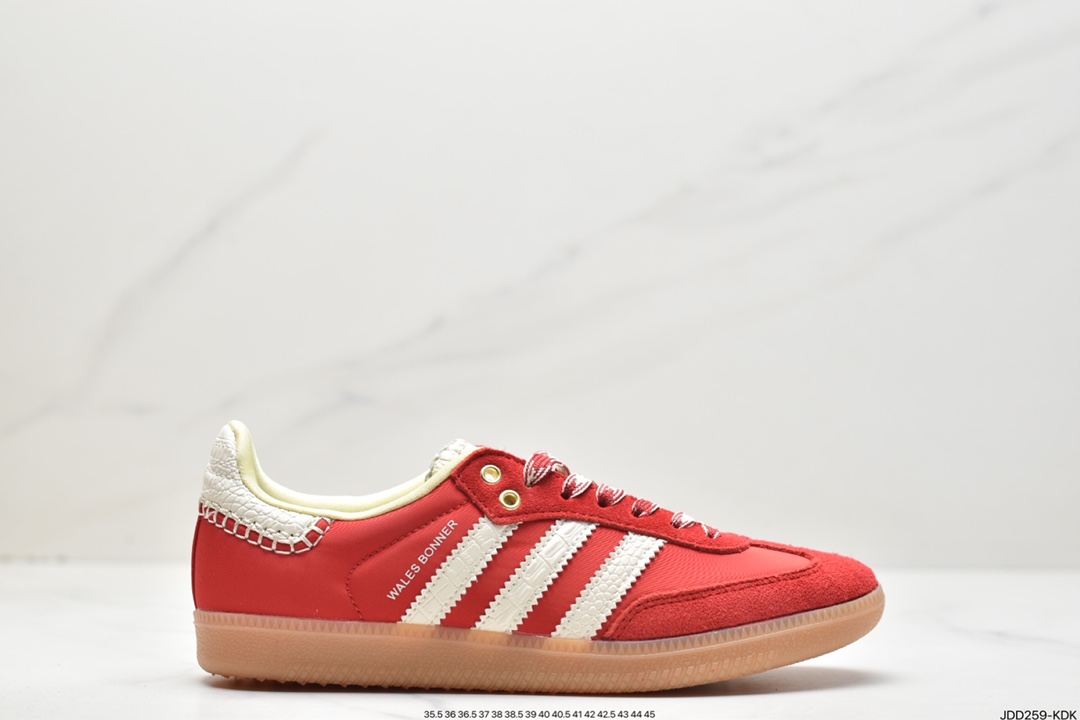 Adidas Originals Samba Vegan OG Samba series gentleman moral training board shoes HQ7036