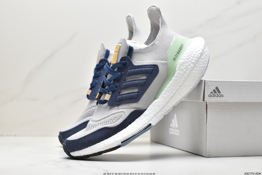 Adidas ultra boost 22 series comfortable and breathable running shoes GX9158