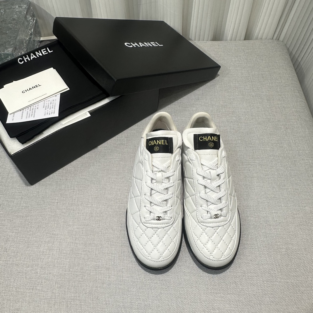 Chanel Casual Shoes Cowhide Lambskin Sheepskin TPU Spring/Summer Collection Casual