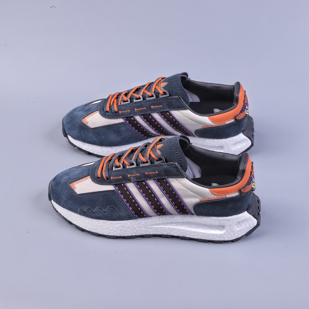 adidas Racing E5 Boost Prototype Speed ??Lightweight Retro Series Versatile Breathable  IF5411