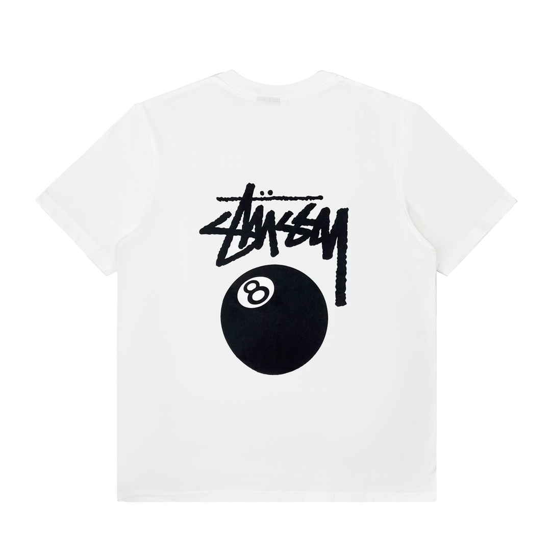 Stussy SS22 Ball Page Dyed Short Sleeve T-shirt with Custom Packaging - 图片 2