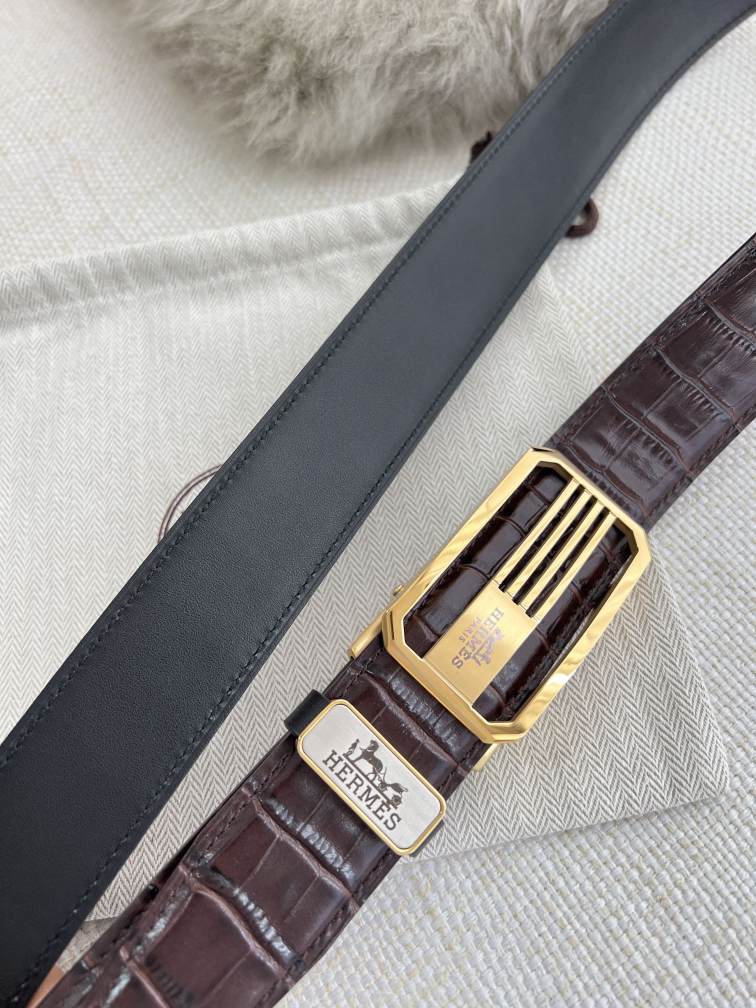 Hermès Haute Couture Luxury Atelier Designer Belt Ref 6
