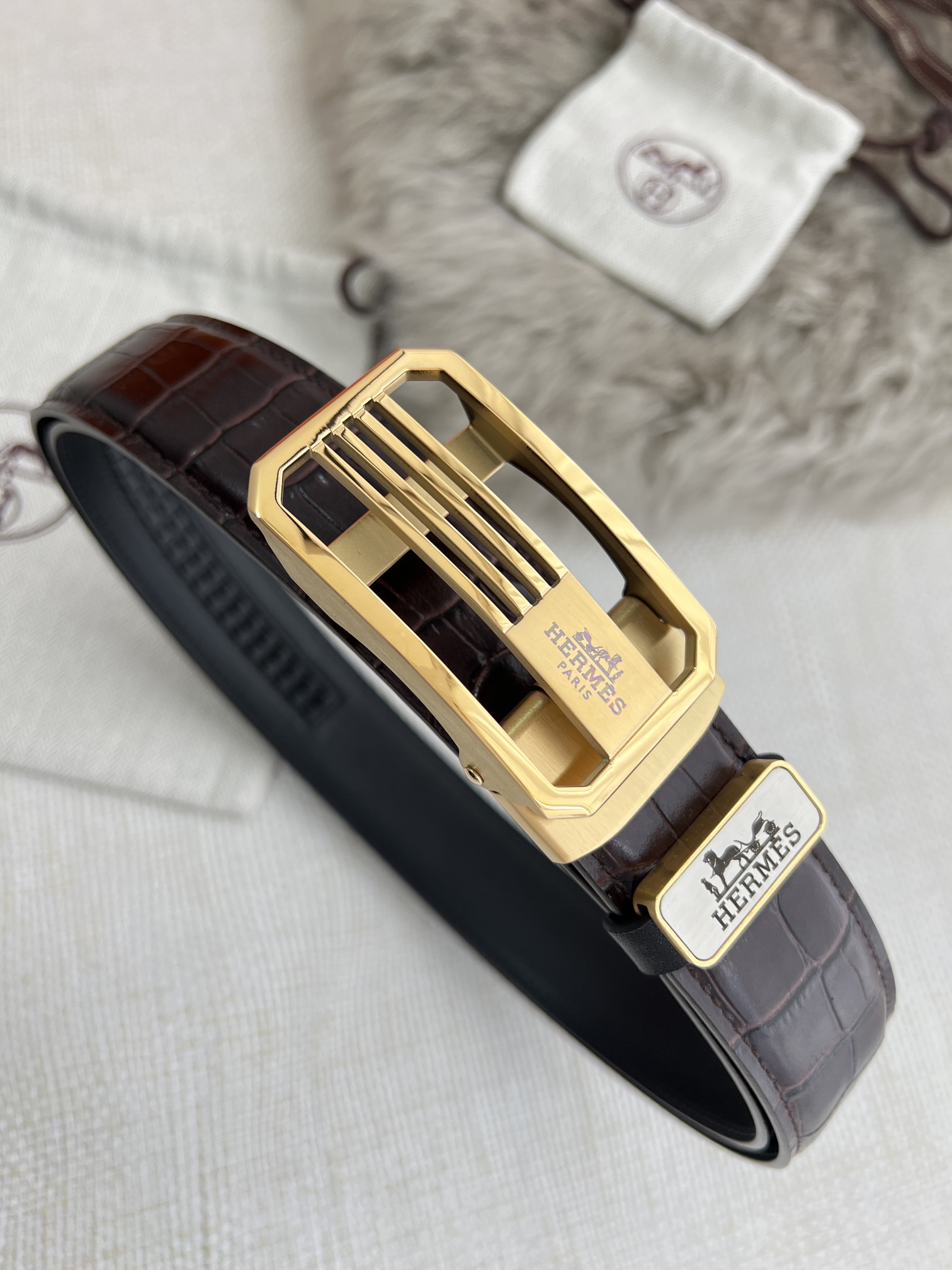 Hermès Haute Couture Luxury Atelier Designer Belt Ref 2