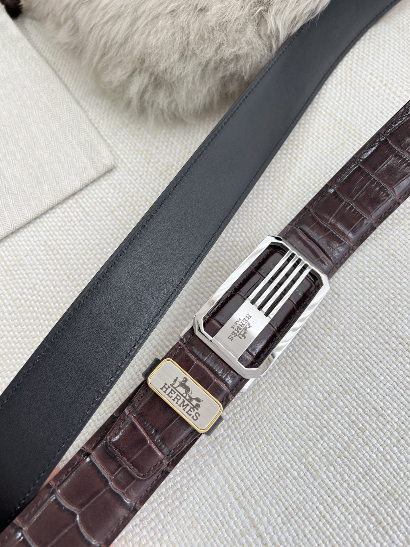 Hermès Haute Couture Luxury Atelier Designer Belt Ref.248E6B1F 6