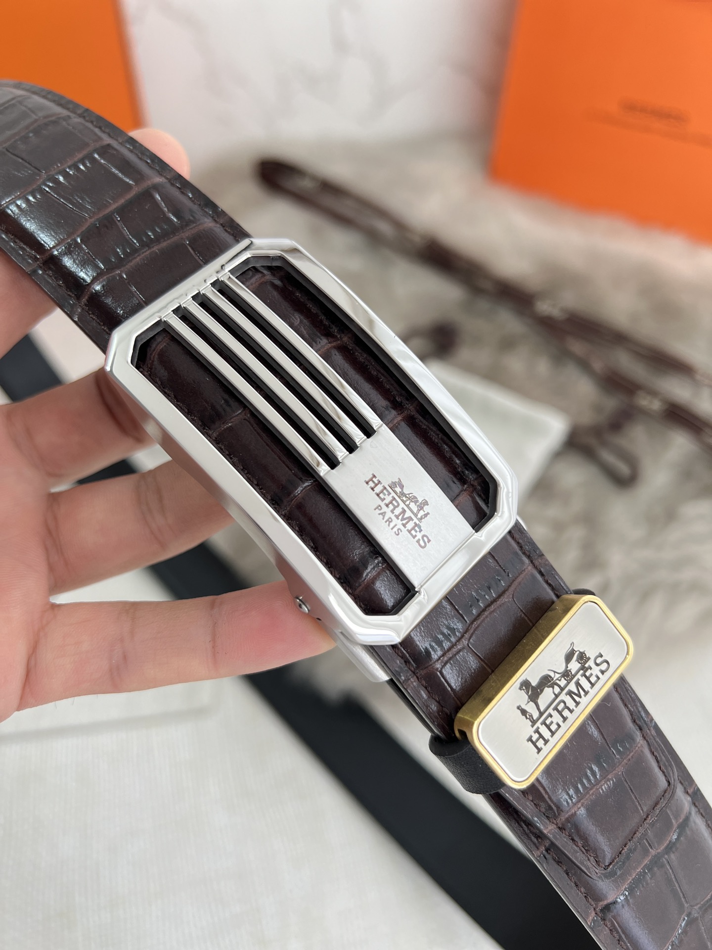 Hermès Haute Couture Luxury Atelier Designer Belt Ref.248E6B1F 3