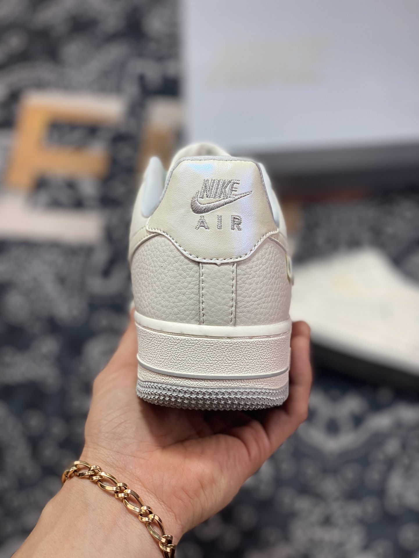 Nike Air Force 1 '07 Low QS”Sail White/Grey Mini Swoosh”空军一号DD9915-611