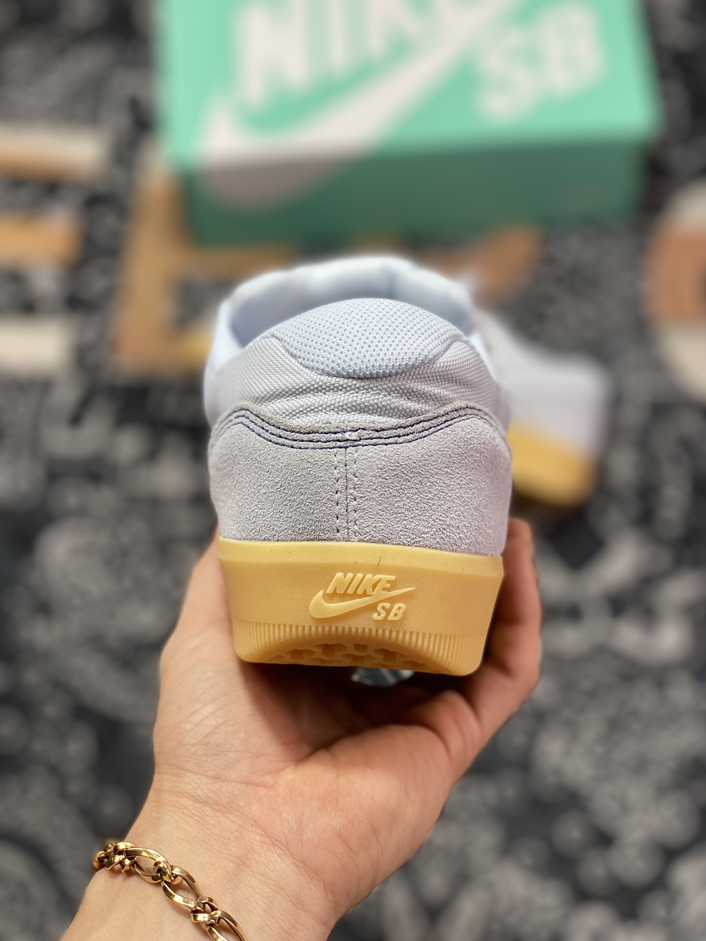 原厂级别 Nike SB Forcce 58 灰白 复古休闲男女板鞋DV5476-001