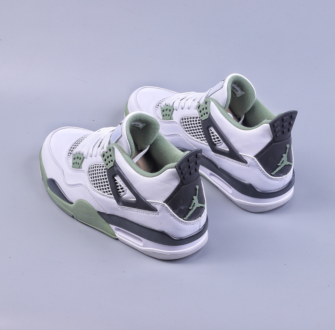 280 加强性价比Air Jordan 4 Retro ”Seafoam” AJ4 乔4白绿 AQ9129-103