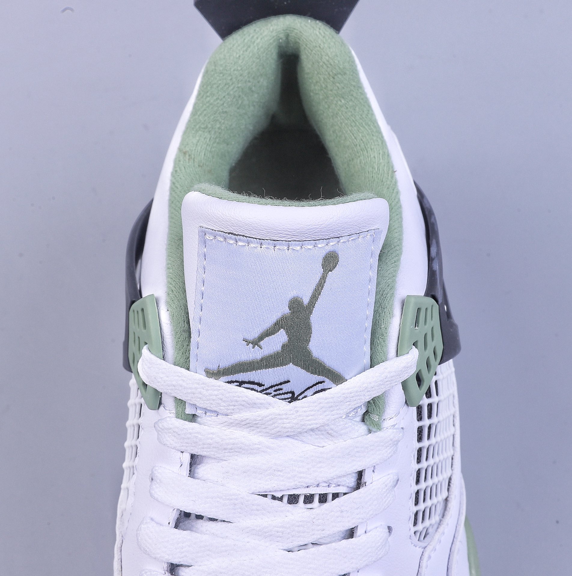 280 加强性价比Air Jordan 4 Retro ”Seafoam” AJ4 乔4白绿 AQ9129-103