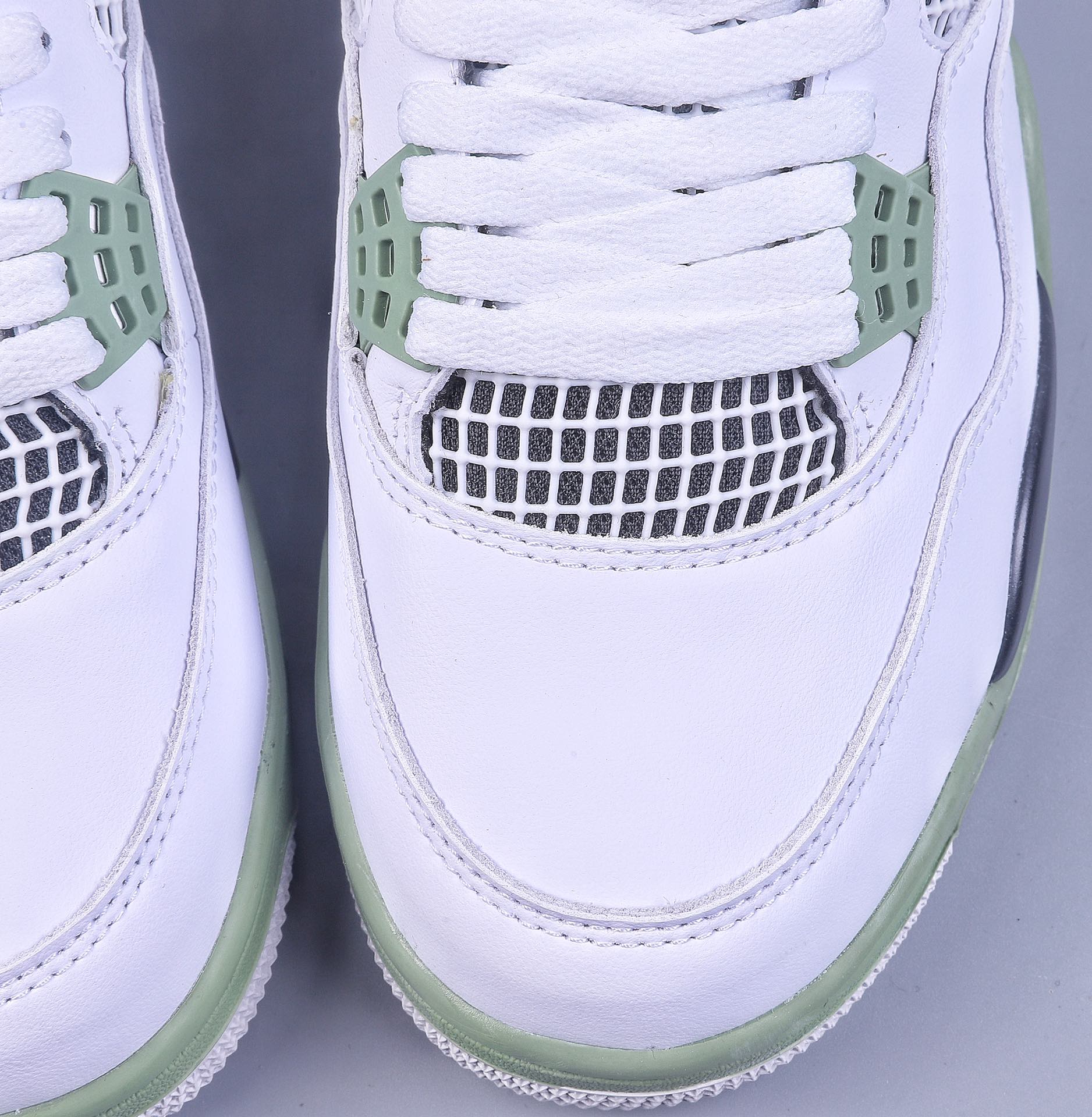 280 加强性价比Air Jordan 4 Retro ”Seafoam” AJ4 乔4白绿 AQ9129-103