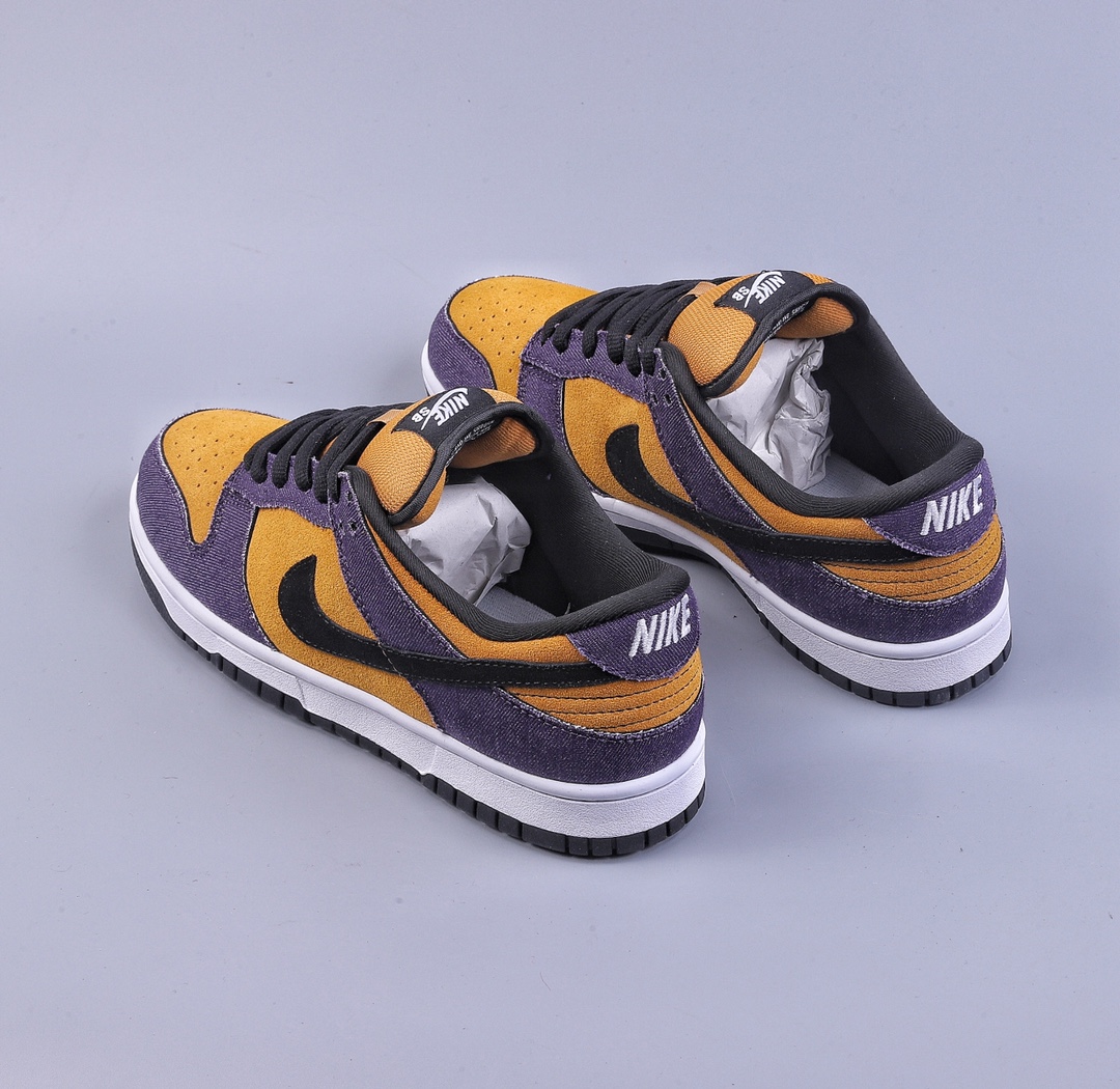 Nike SB Dunk Low Purple Yellow Black 304292-751