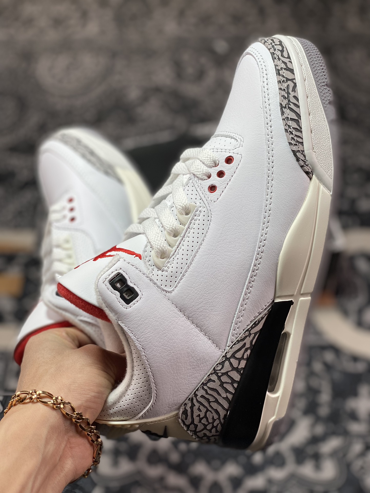 Air Jordan 3 Retro ”White Cement Reimagined” Michael · AJ3 generation DN3707-100