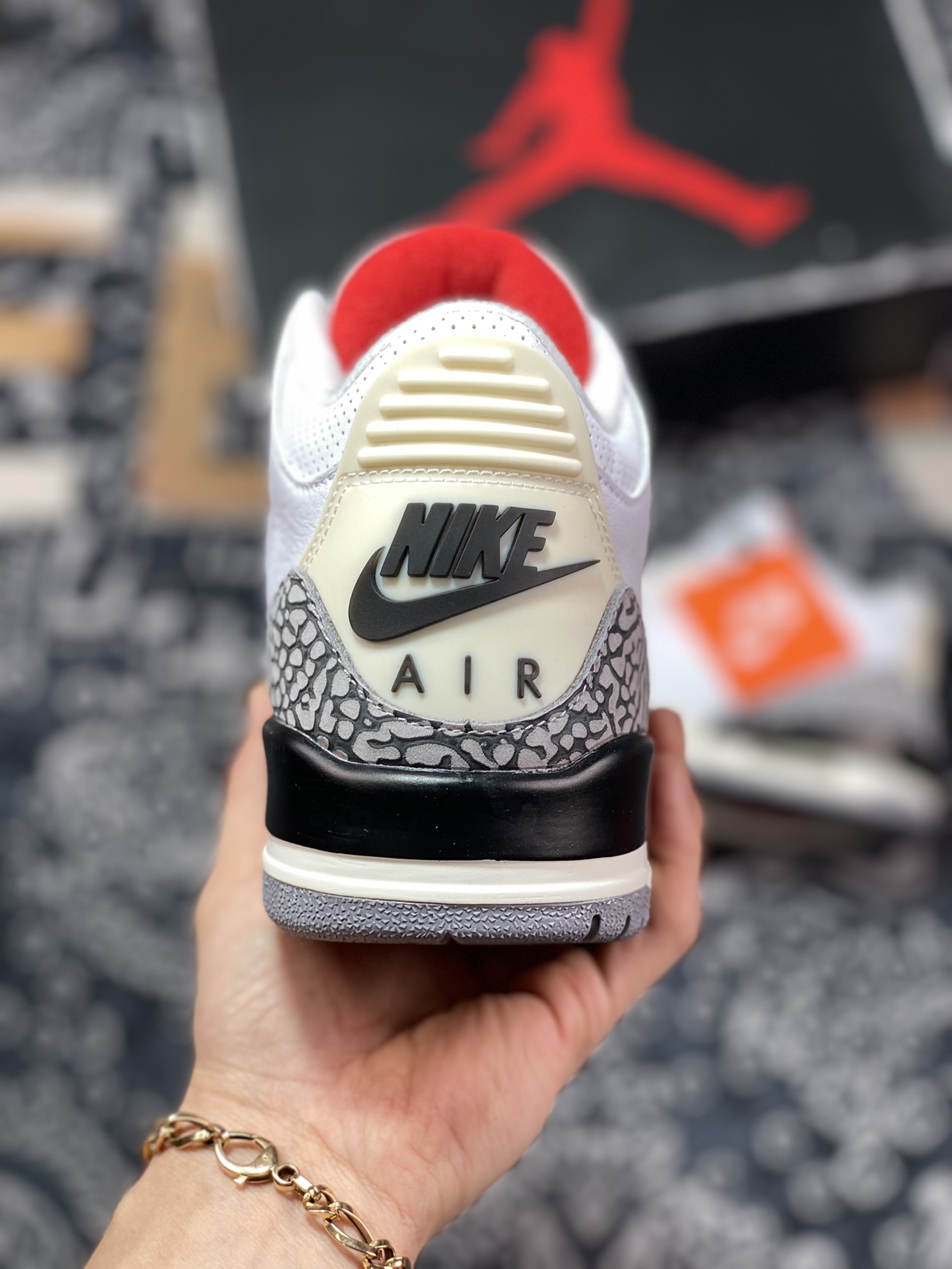 Air Jordan 3 Retro ”White Cement Reimagined” Michael · AJ3 generation DN3707-100