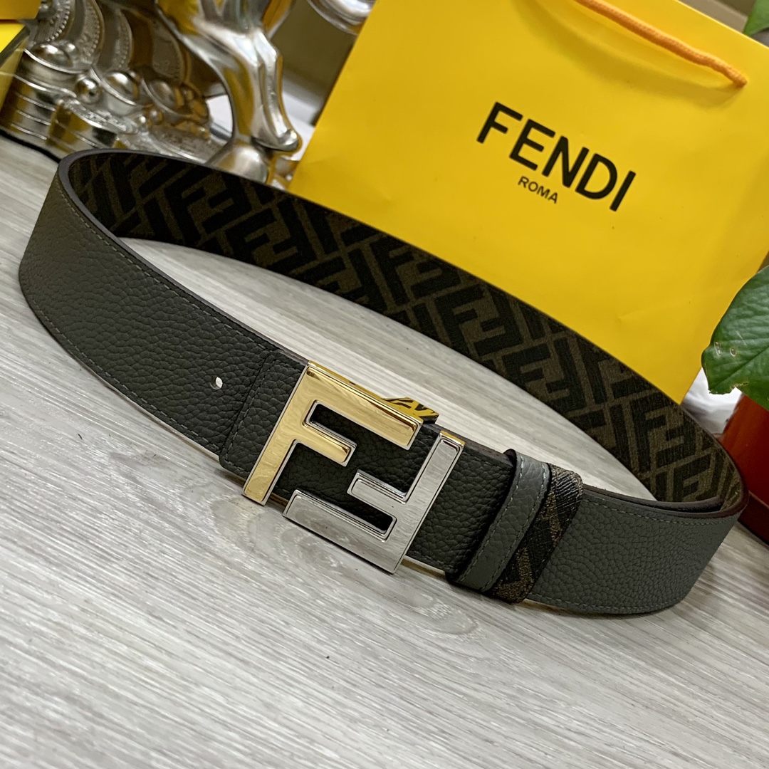 FENDI芬迪专柜同款宽4.0CM双