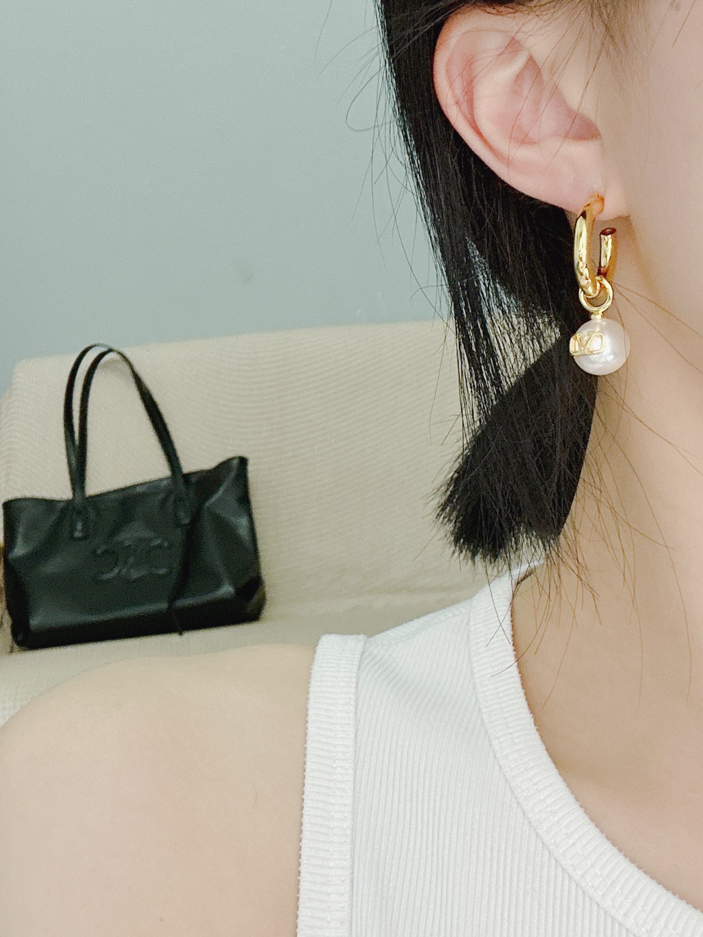 발렌티노 귀걸이 63682