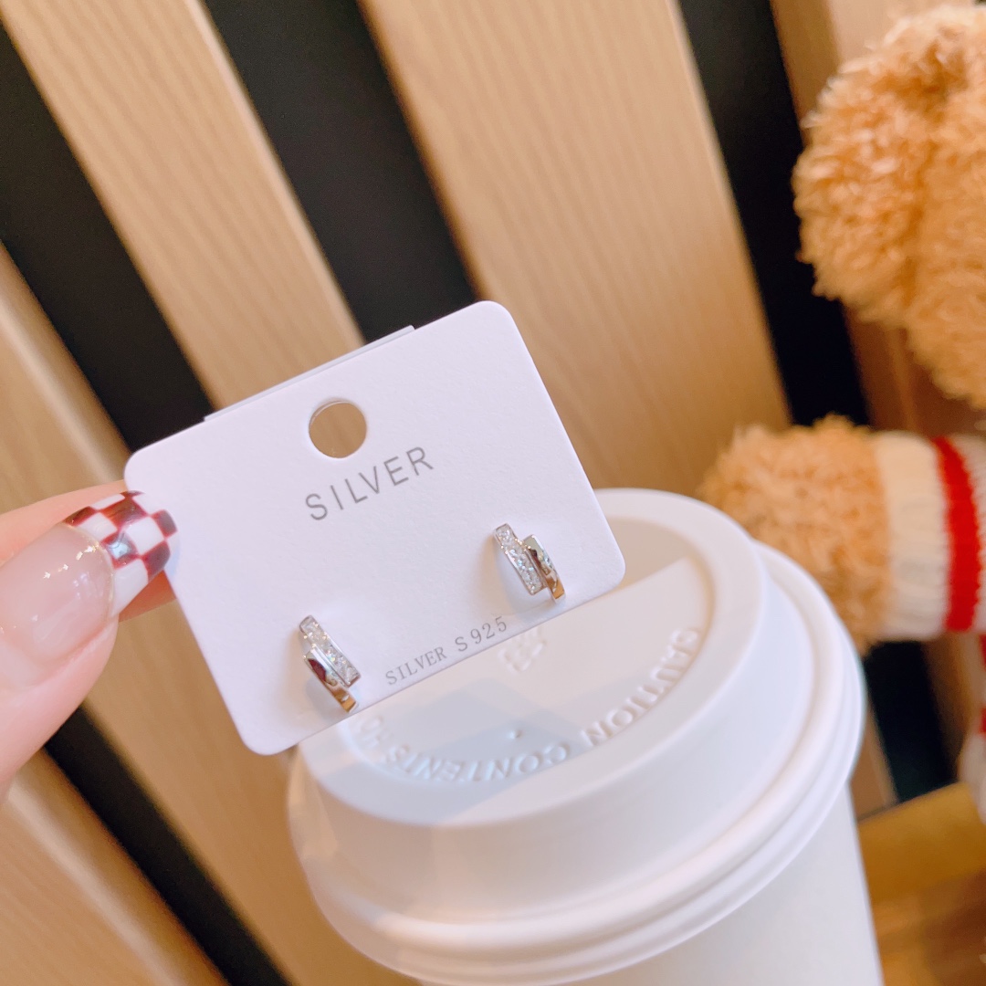 Low Allergy Silver Earrings Unique Graduation Gold