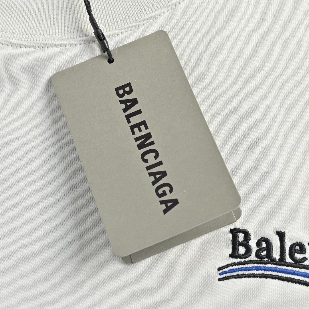 Balenciaga/巴黎世家 22ss 刺绣可乐短袖