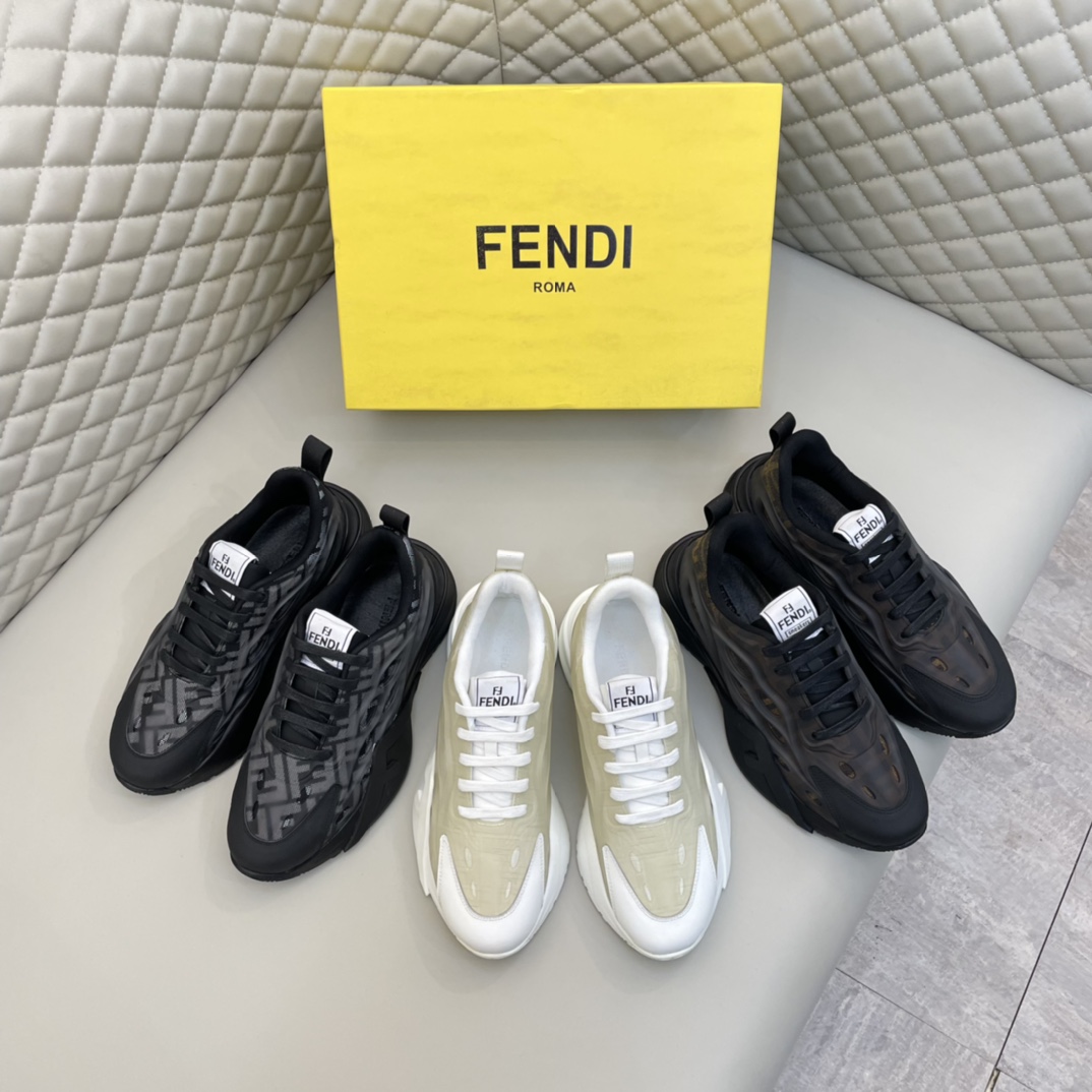 Precio de venta: P220 Marca comercial: Feid* "Fendi*" Low Top SneakersTalla: 38-44(se puede personal
