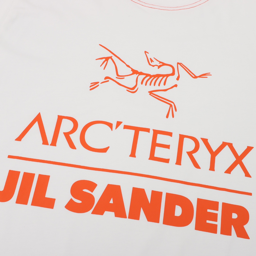 170 arc'Teryx JIL SANSER 联名始祖鸟印花圆领T恤