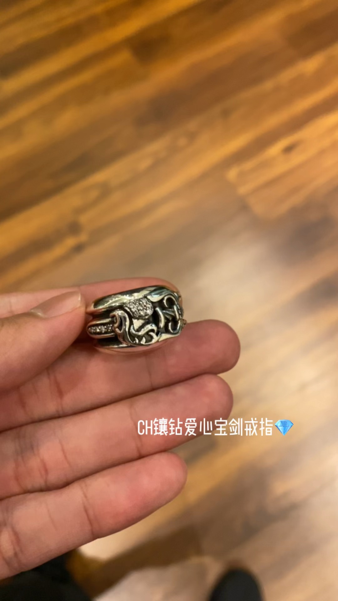 Rings, 925 silver with diamond customization