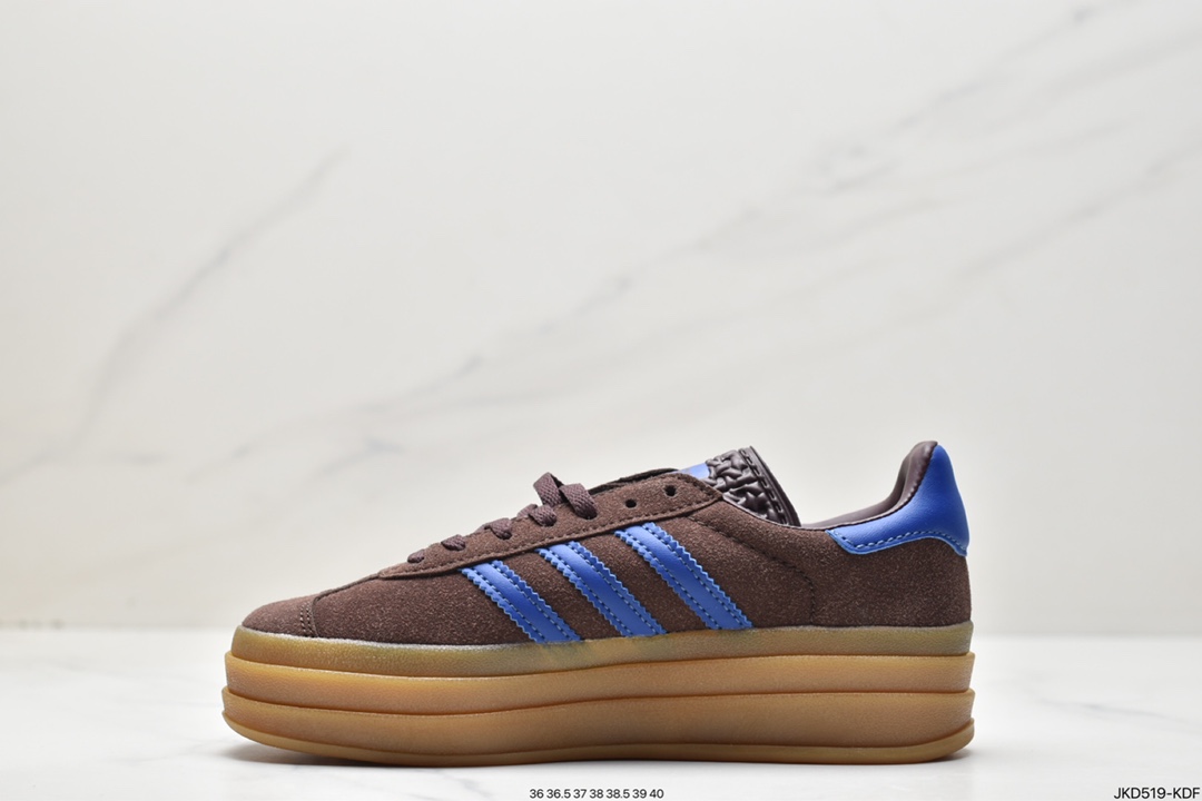 Adidas Gazelle Bold w low-top retro all-match casual sports shoes IG9970