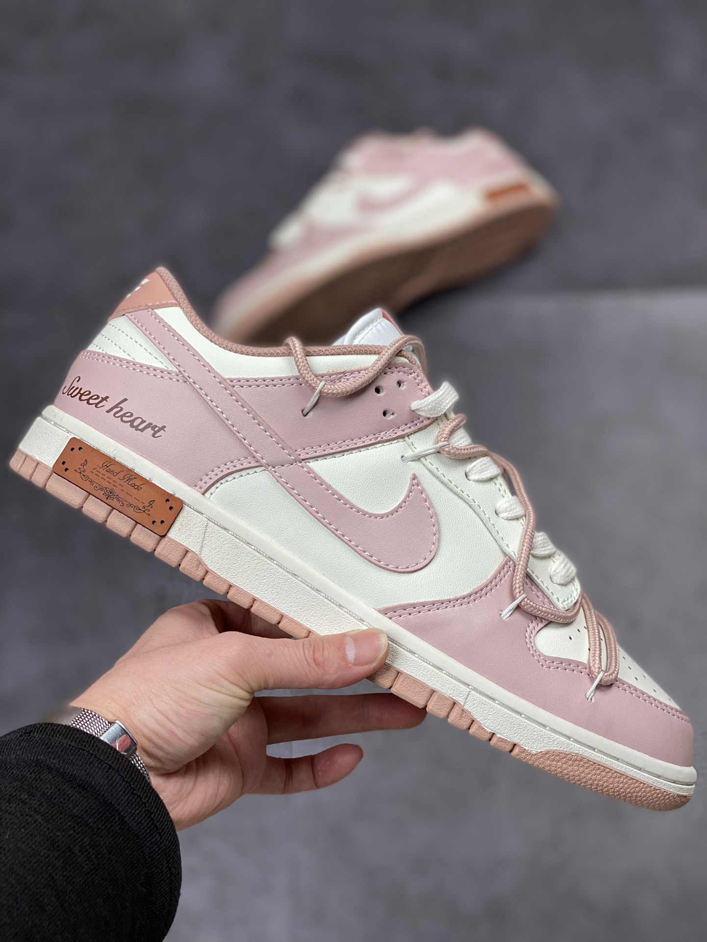 200 NIKE SB Dunk Low 甜心解构 玫瑰粉 DD1503-118